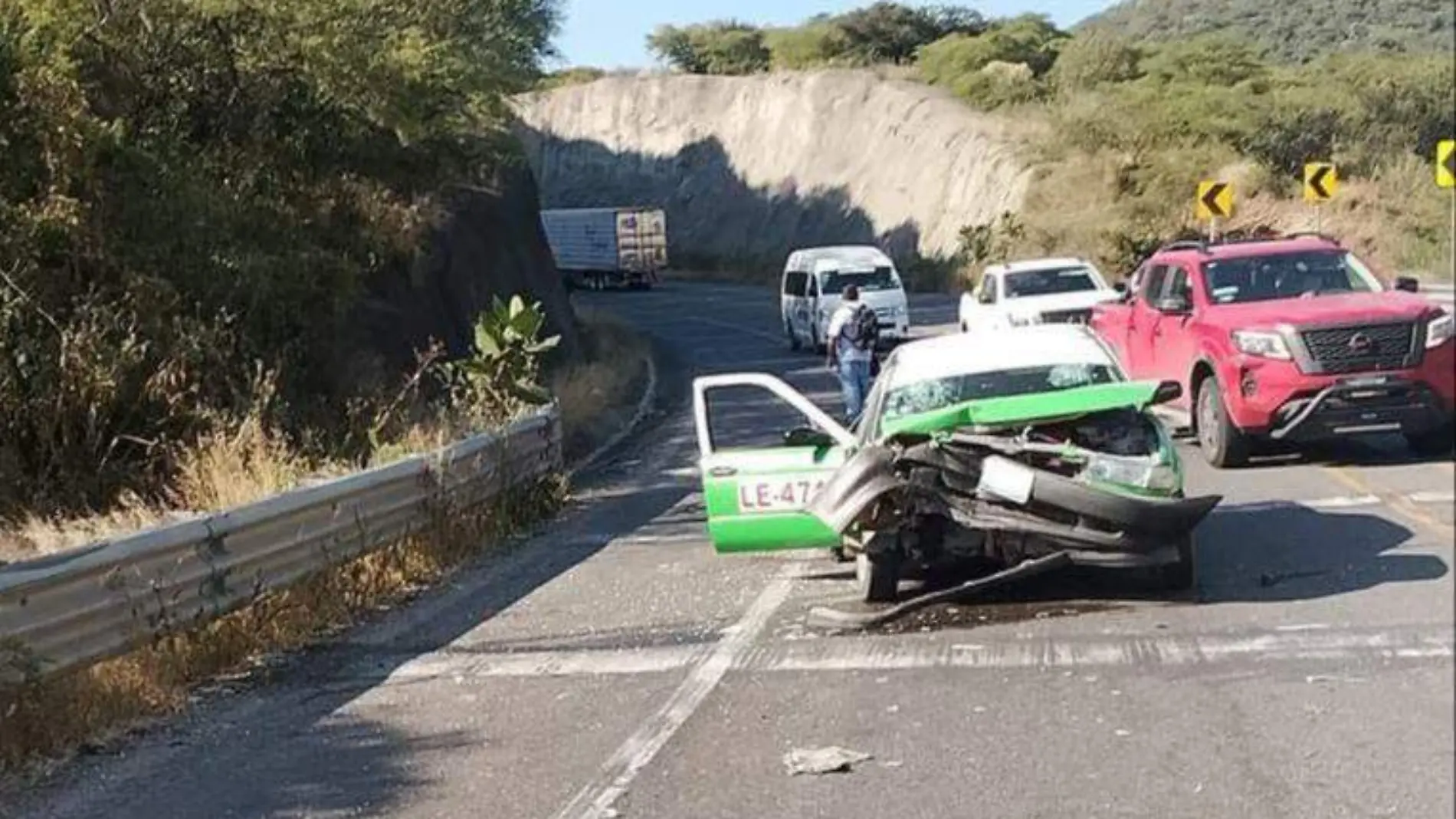 CORTESÍA  ACCIDENTE SILAO SAN FELIPE